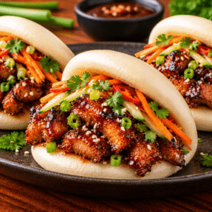 Bao Buns – Sticky Pork