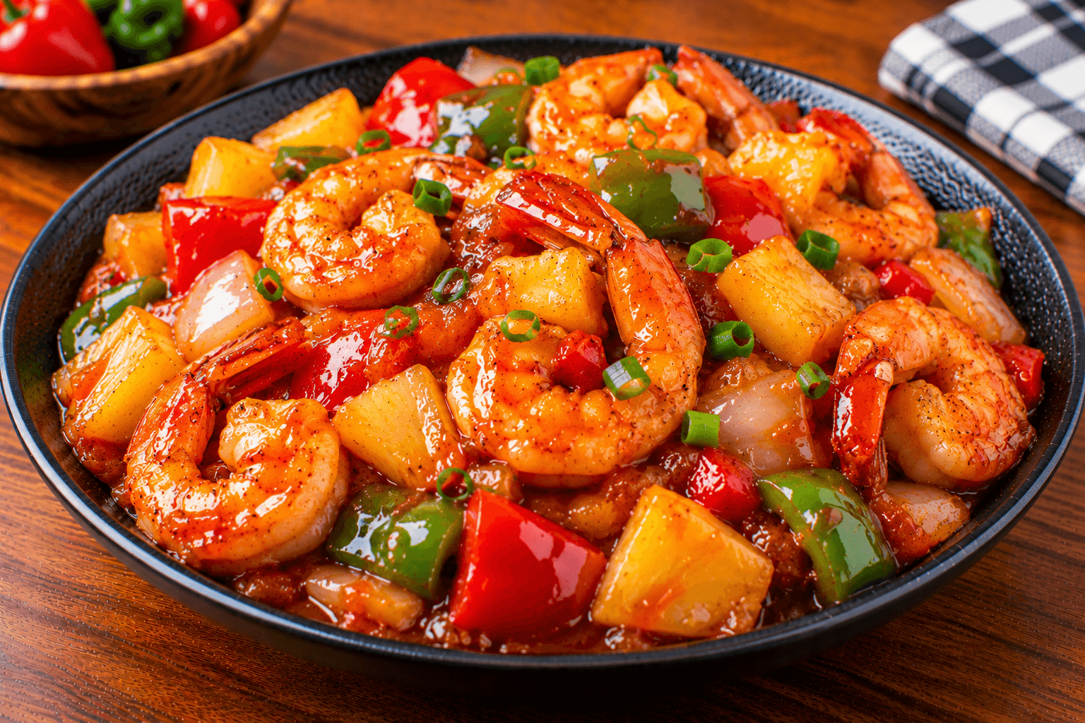 Prawns in Sweet & Sour Sauce
